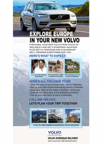 Volvo of Wellesley Digital Ad