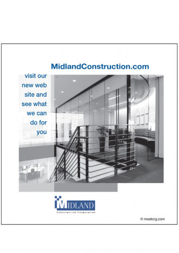 Midland Construction Trade Magazine Print Ad